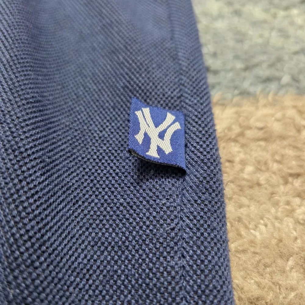 Vintage Adidas New York Yankees Quarter Zip Pullover XXL MLB Navy